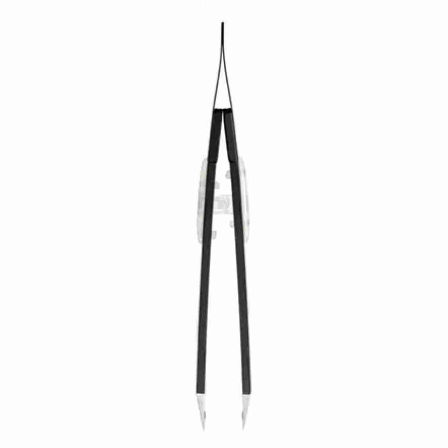 Pensetă din oţel inoxidabil negru, tehnologie "Seki Spring" (SS-518)